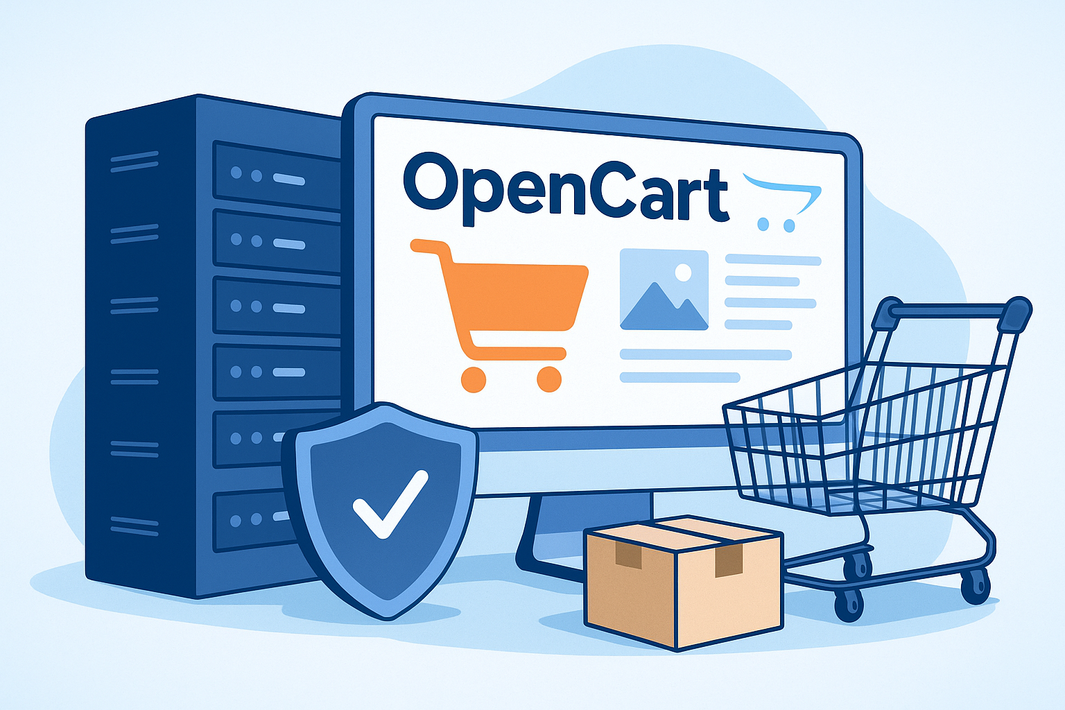 Хостинг для інтернет-магазину на OpenCart