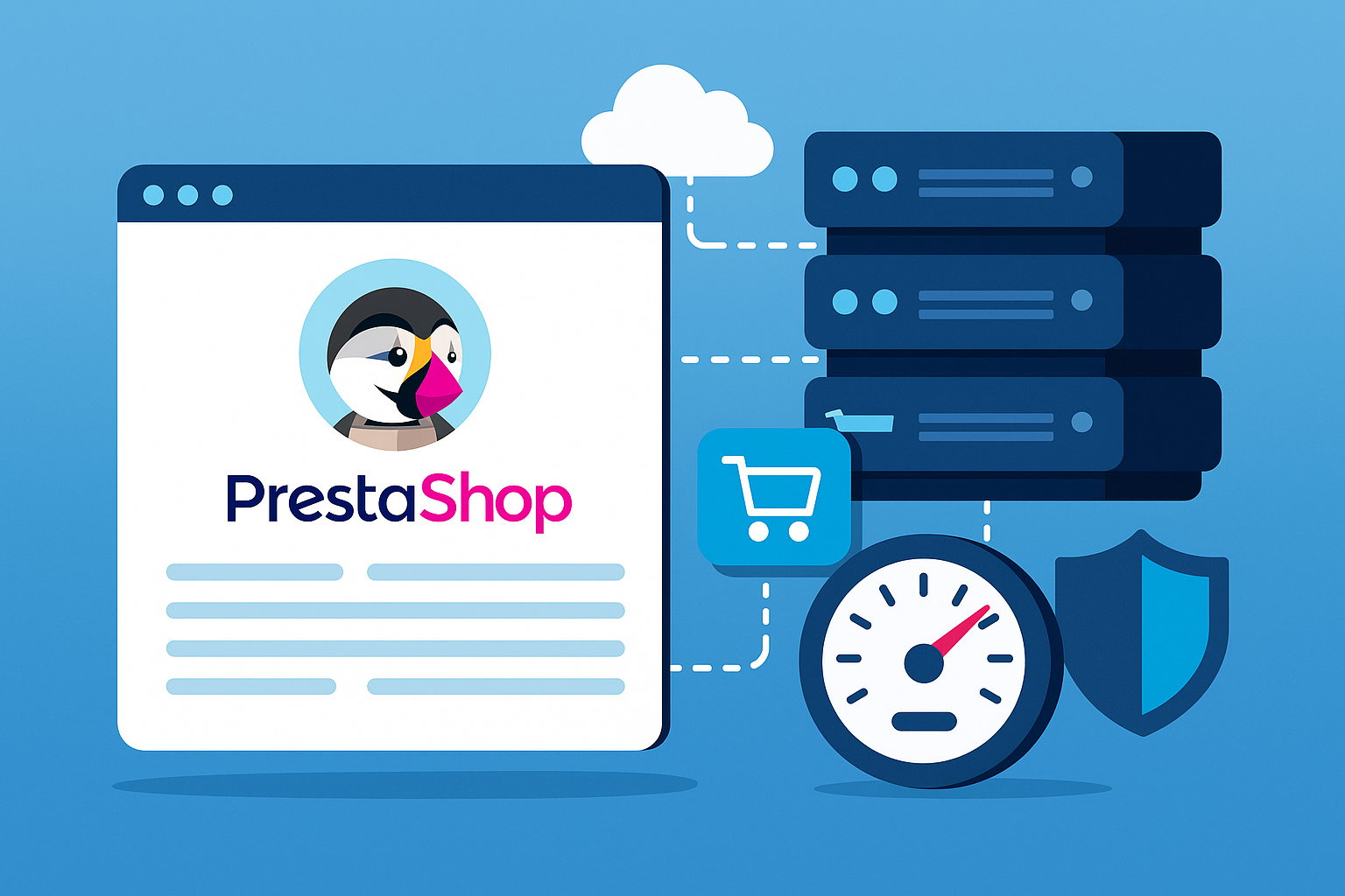 Хостинг для інтернет-магазину на PrestaShop