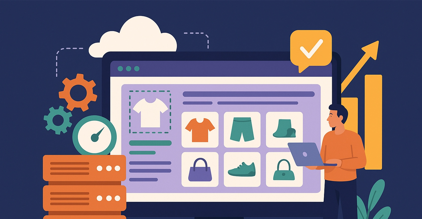 Хостинг для сайтів з великим каталогом товарів