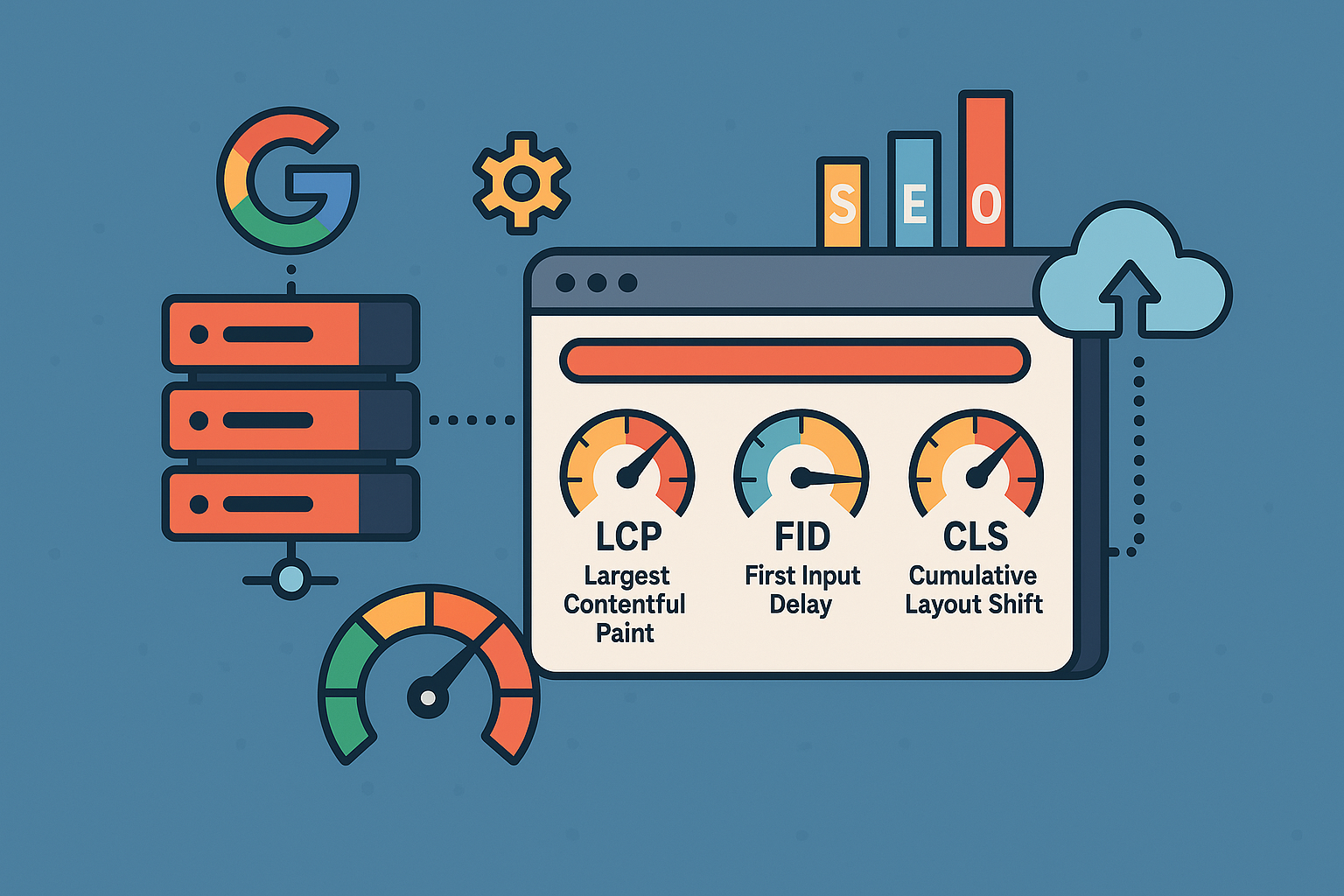 Хостинг і Core Web Vitals — вплив на швидкість та SEO