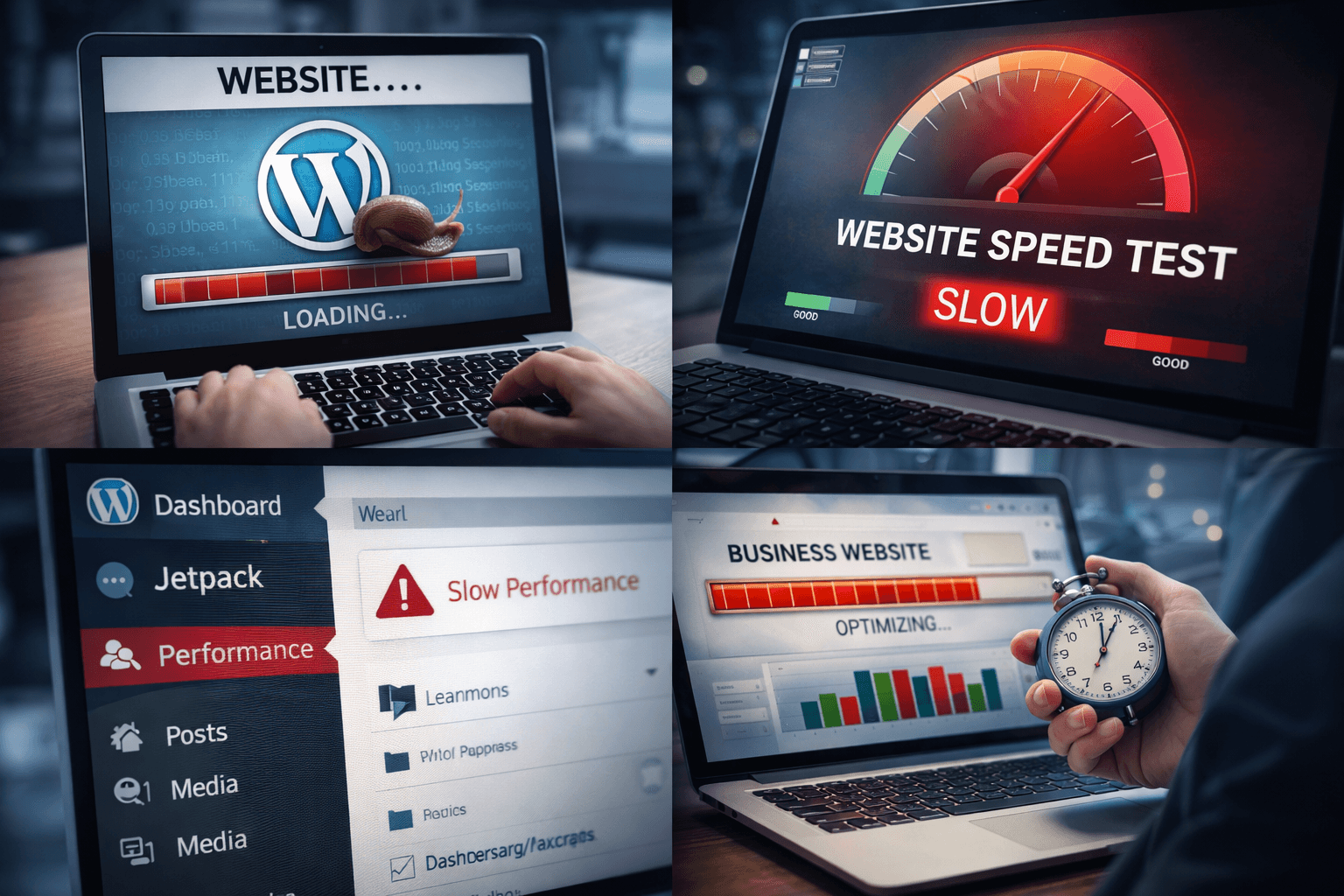 чому wordpress сайт повільний