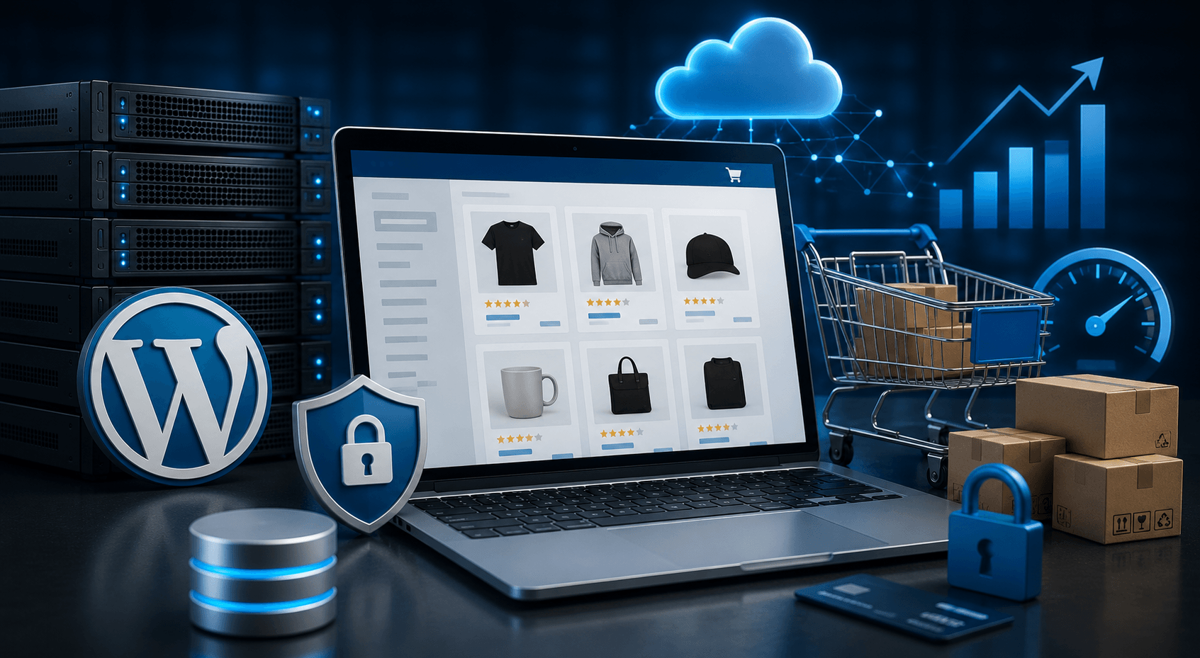 кращий хостинг для WordPress інтернет-магазину на WooCommerce
